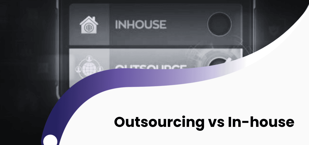 outsource, in-house