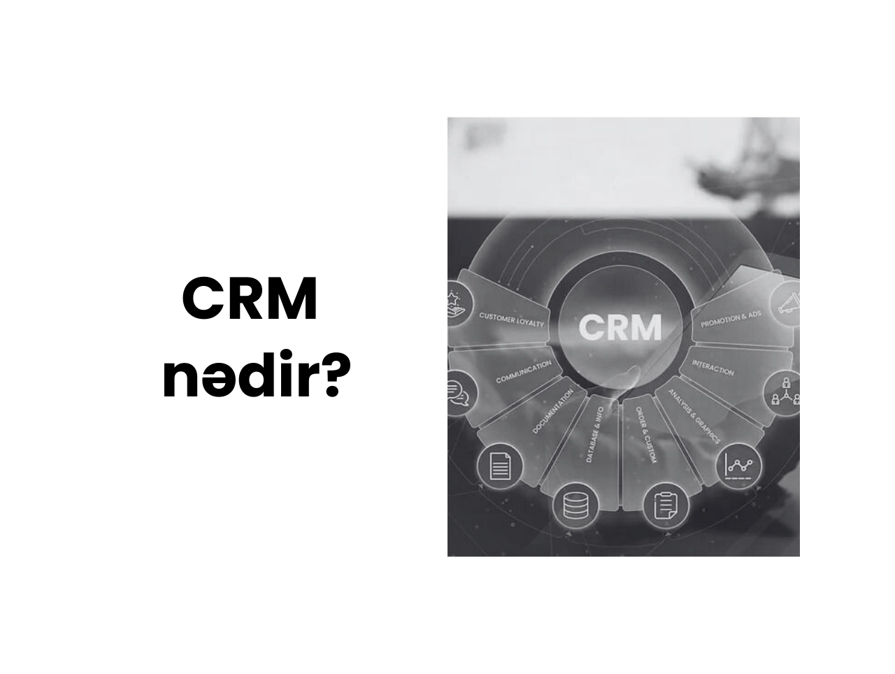 What is CRM?